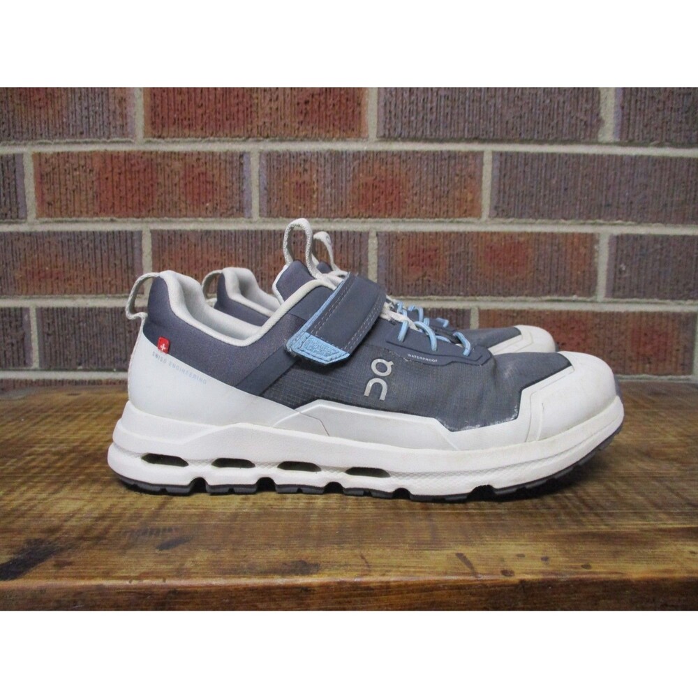 On Cloudhero Waterproof Kids Youth Shoes Eclipse Pearl Gray Size US K3 EU35